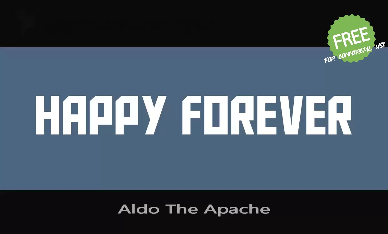 Sample of Aldo-The-Apache