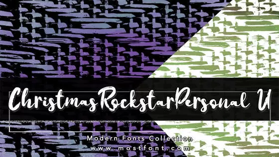 Typographic Design of Christmas-Rockstar---Personal-U