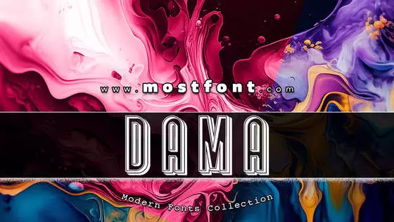 Typographic Design of Dama