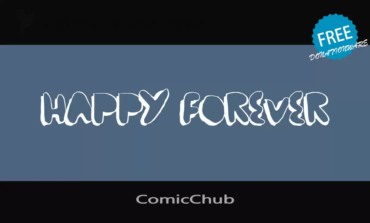 Font Sample of ComicChub