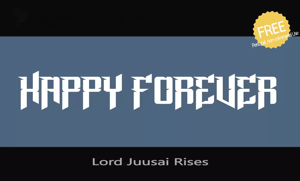 Sample of Lord-Juusai-Rises