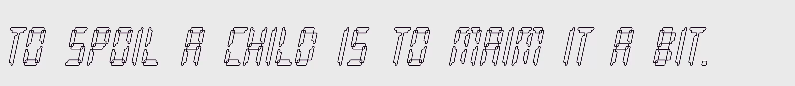 「Loopy Italic」字体效果图