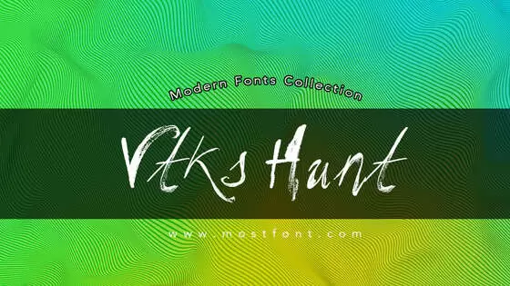 Typographic Design of Vtks-Hunt