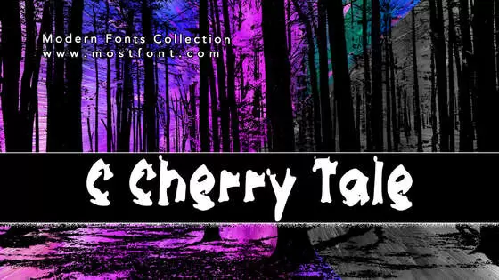 Typographic Design of C-Cherry-Tale