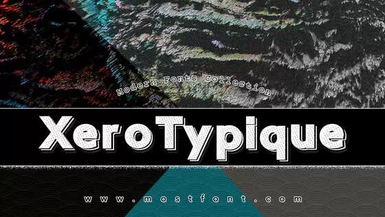 Typographic Design of XeroTypique