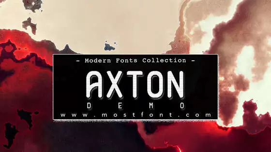 Typographic Design of AXTON-DEMO