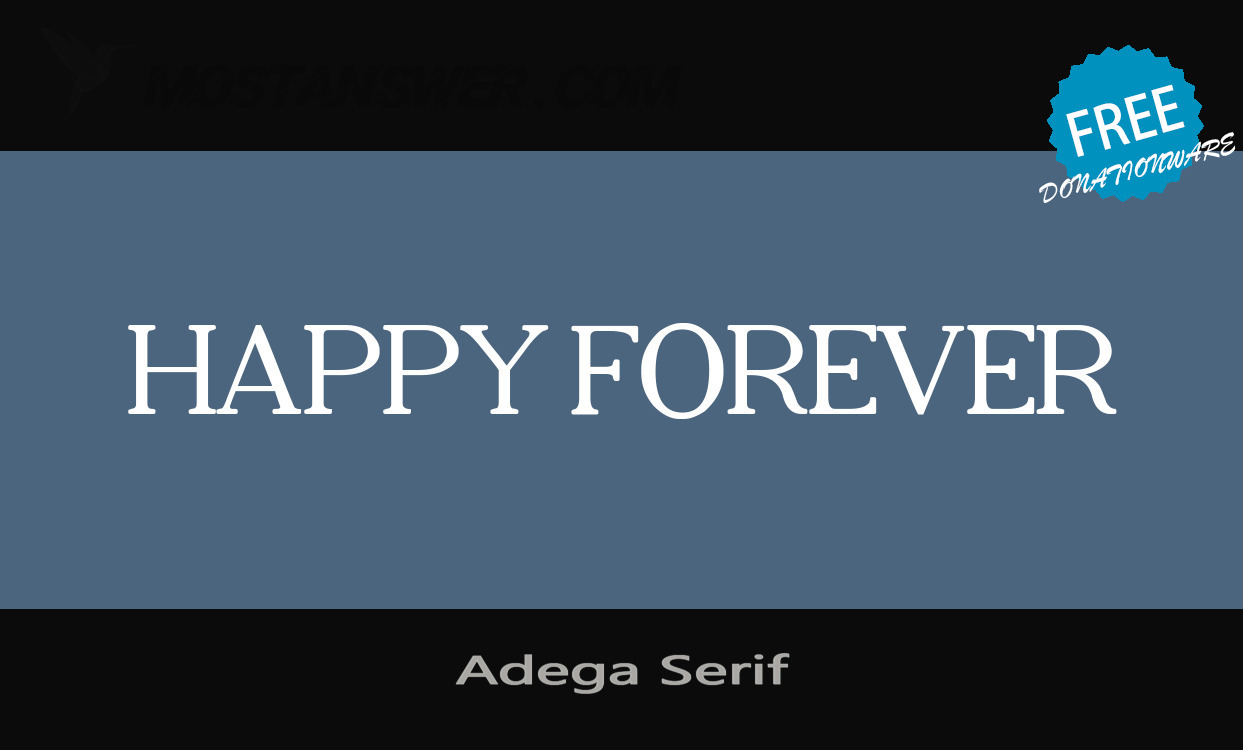 ADega Serif Bold Font by Adega Design | mostfont.com