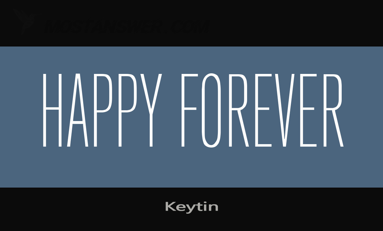 Keytin Light Font by Themnific | mostfont.com