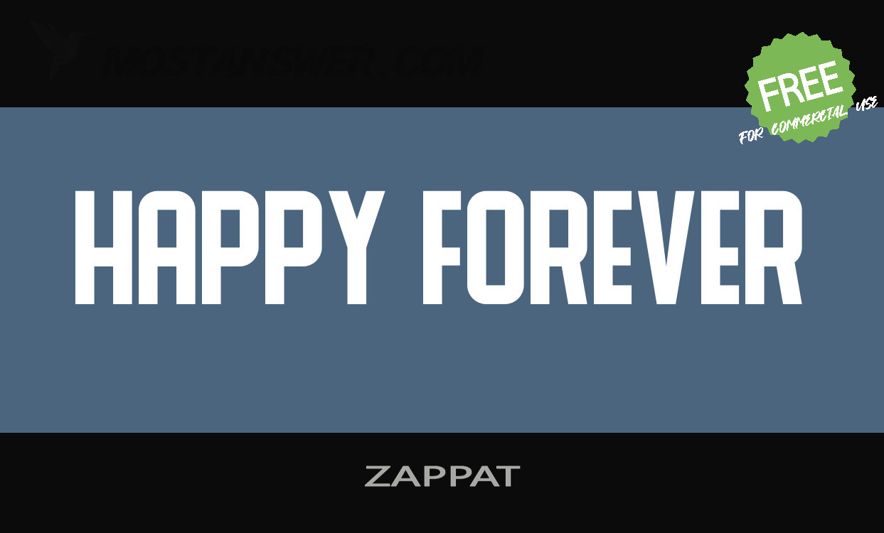 ZAPPAT Black Font by Design a Lot | mostfont.com